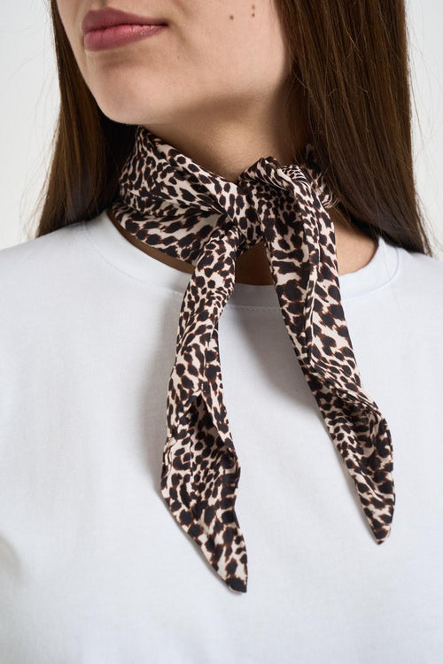 T-shirt donna girocollo bianca - 2