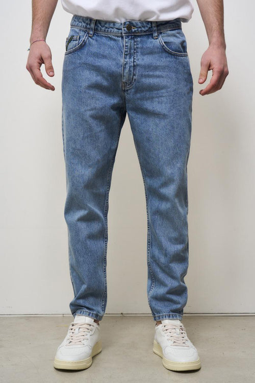 Jeans uomo Yellowstone in denim medio