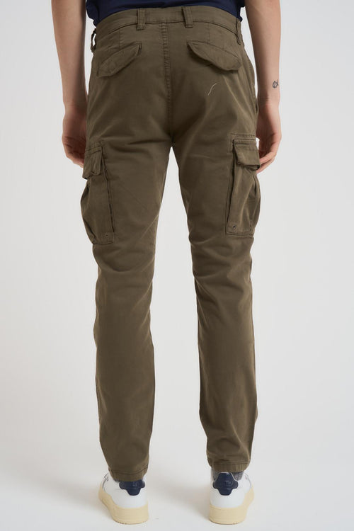 Pantalone uomo cargo verde - 2
