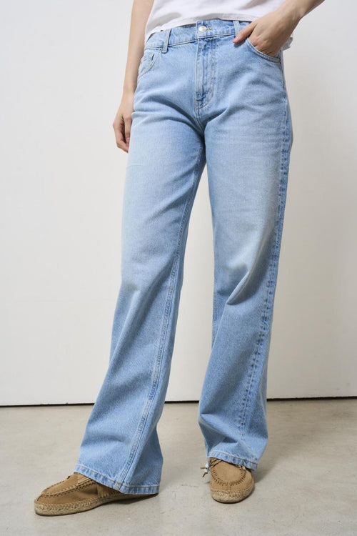 Jeans donna Alex in denim chiaro - 2