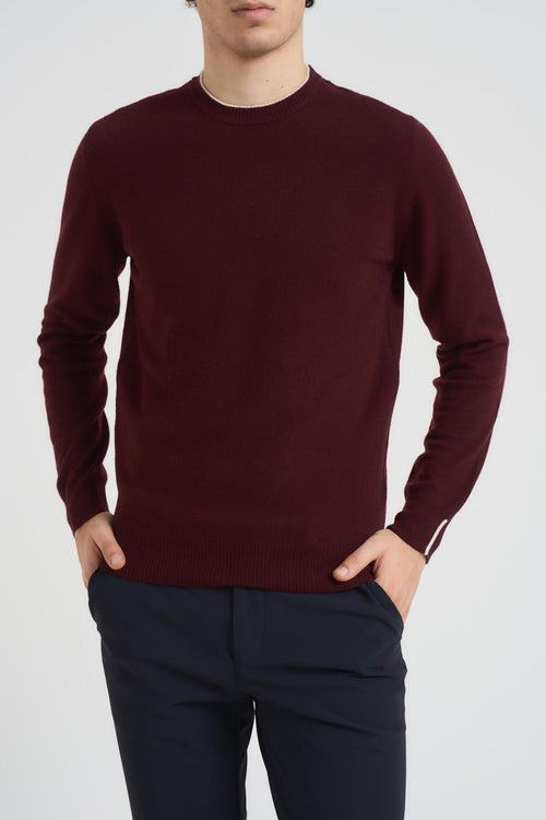 Girocollo uomo Urban Basic bordeaux - 2