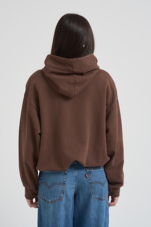 Felpa donna Harvard marrone - 2