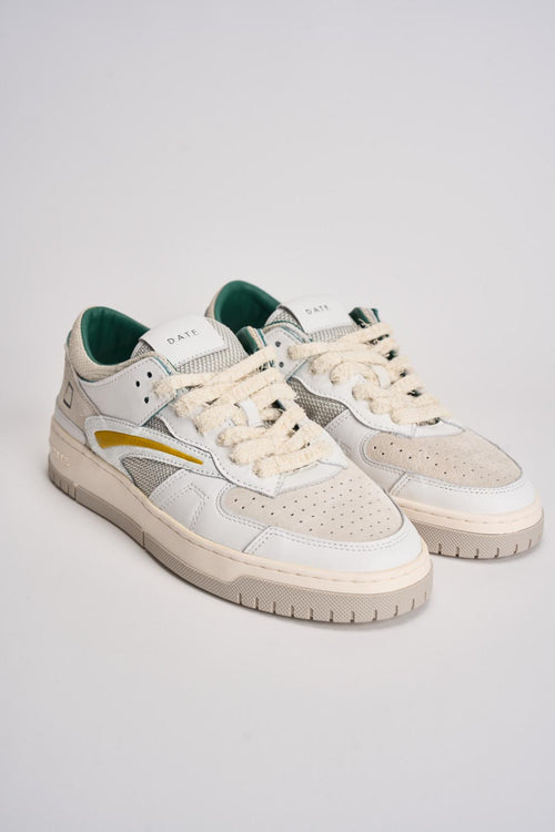 Sneakers uomo Torneo bianca e verde - 2