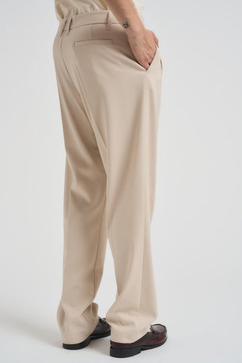 Pantalone uomo gamba dritta beige - 4
