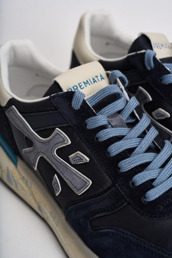Sneakers uomo Mick blu - 7