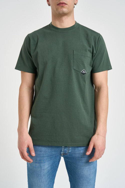 T-shirt uomo girocollo salvia