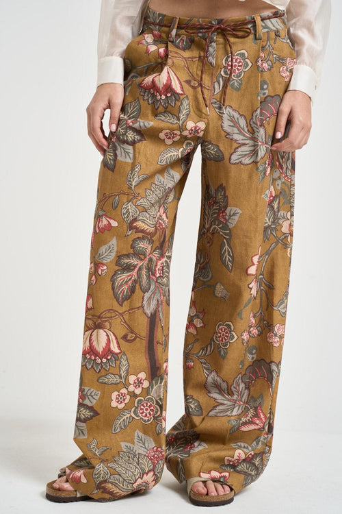 Pantalone donna a palazzo floreale
