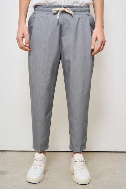 Pantalone uomo regular grigio