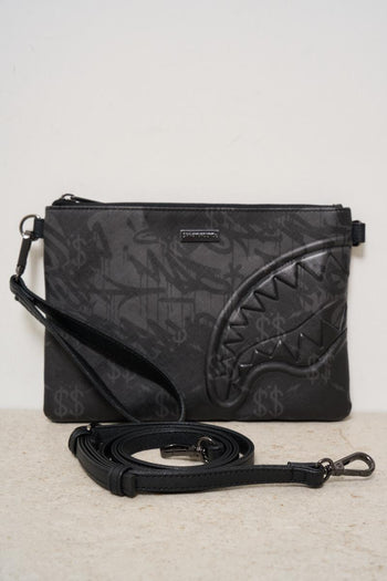 Pochette uomo 3am check nera - 6