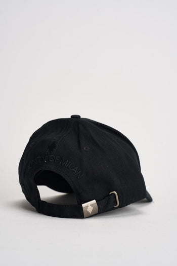 Cappello uomo con logo nero - 3