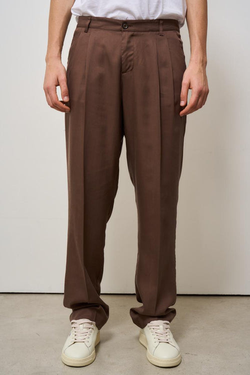 Pantalone uomo marrone