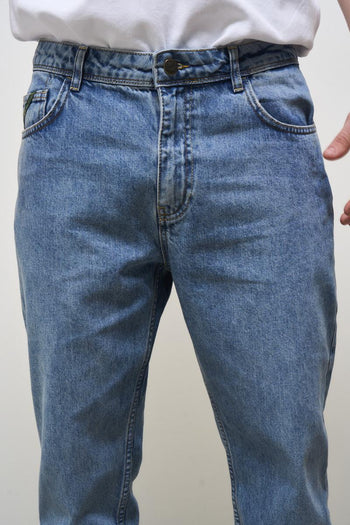 Jeans uomo Yellowstone in denim medio - 5
