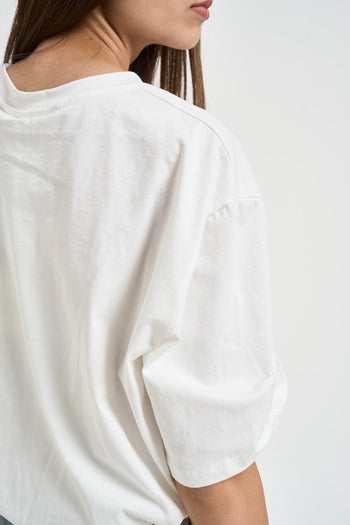 T-shirt donna balloon bianca - 5