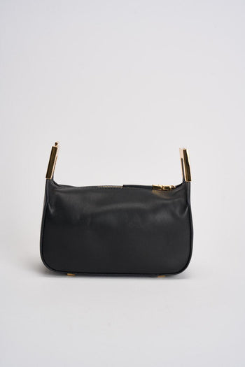 Borsa donna hobo piccola nera - 5