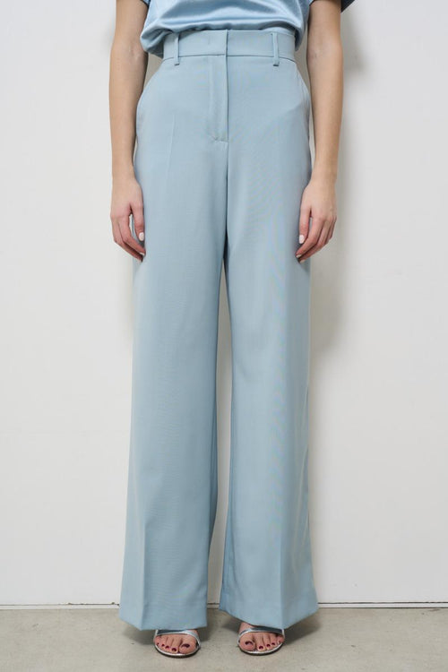 Women's light blue palazzo pants