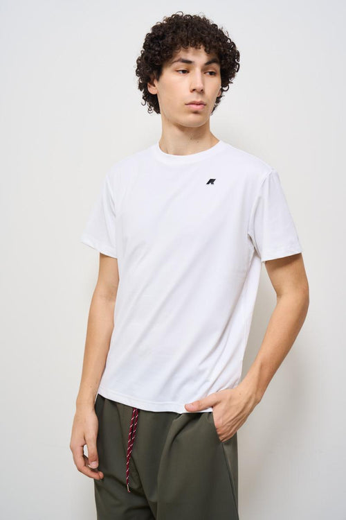 T-shirt uomo girocollo bianca