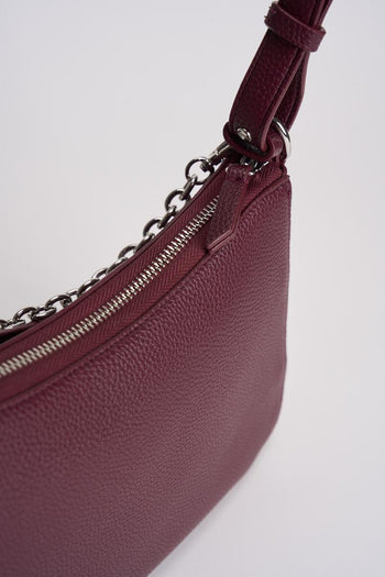 Borsa donna a spalla bordeaux - 6