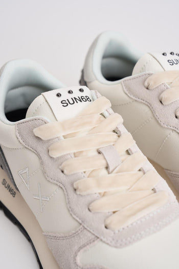 Sneakers donna bianche e grigie - 5