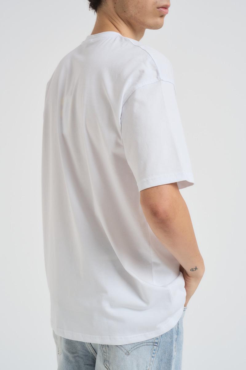 T-shirt uomo girocollo bianca MUST BIANCO SUPERCULTURE* 