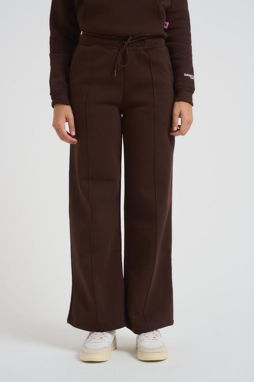 Pantalone donna a palazzo Demiz marrone