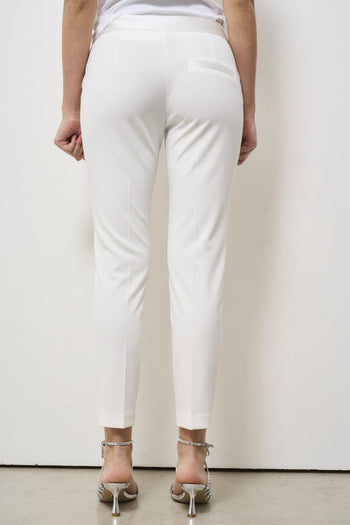 Pantalone donna skinny bianco - 3