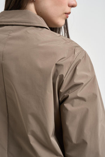 Bomber donna corto tortora - 6