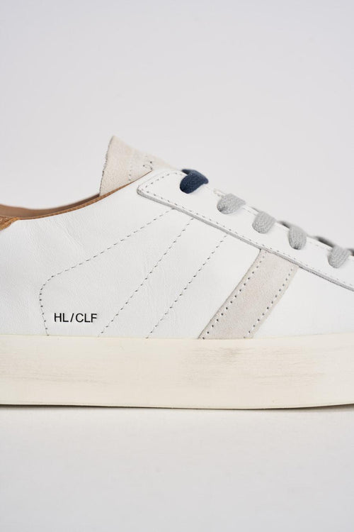 Sneakers uomo Hill Low bianca e cammello - 2