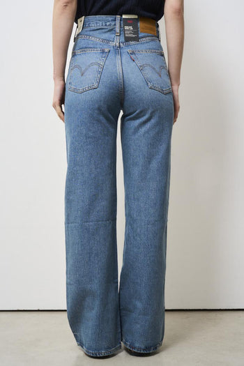 Jeans donna gamba ampia - 4