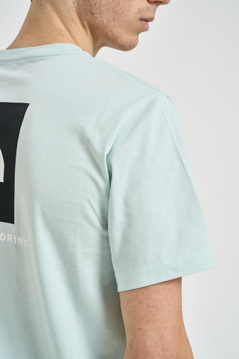 T-shirt uomo girocollo menta - 4