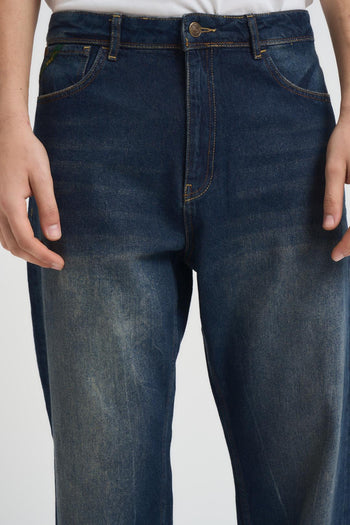 Jeans uomo blu scuro - 4