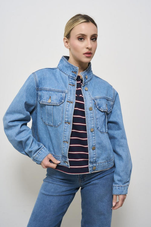 Women's denim jacket - 1