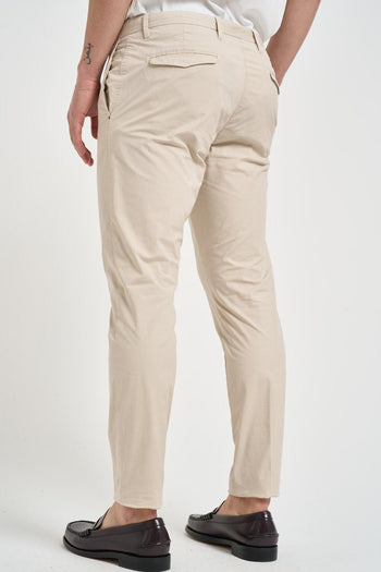 Pantalone uomo slim panna - 4