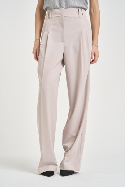 Pantalone donna a palazzo ghiaccio