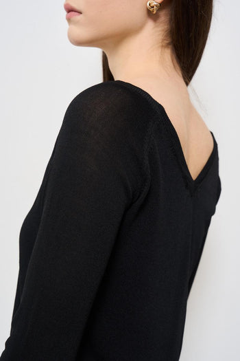 Maglia donna nera - 5