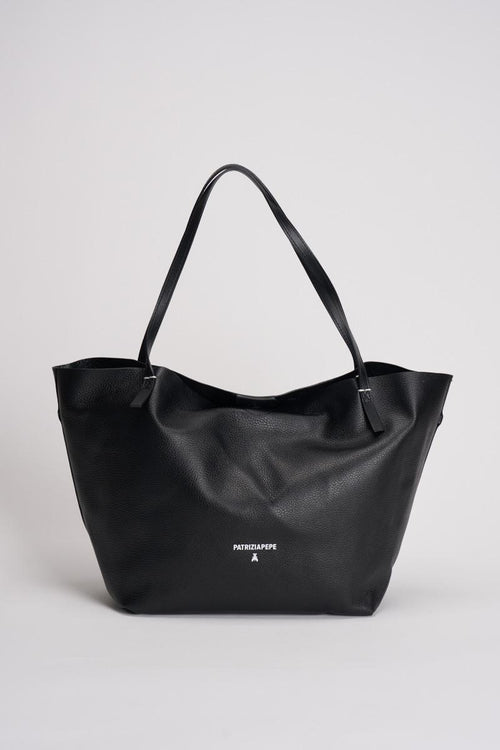 Borsa shopper in pelle donna