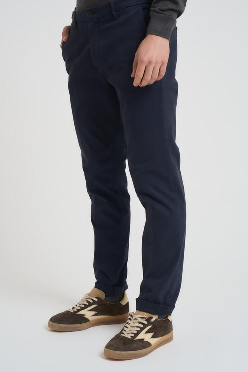Pantalone uomo slim fit blu - 2