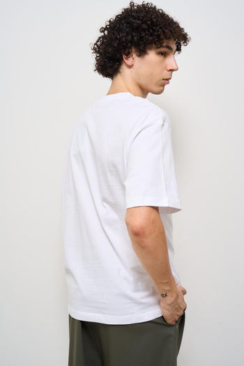 T-shirt uomo girocollo bianca - 3