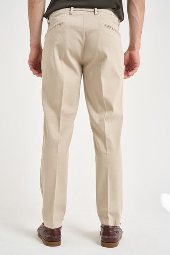 Pantalone uomo chino sabbia - 3