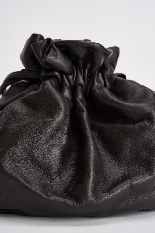 Borsa donna con coulisse nera - 2