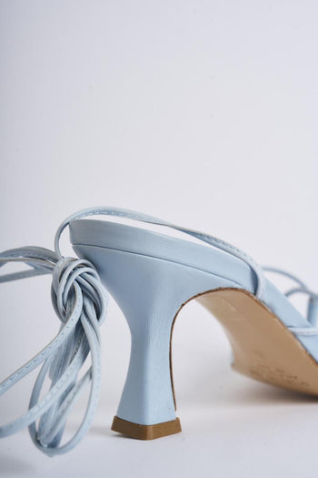 "Virginia" leather flip-flop sandal - 7