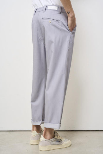 Pantalone uomo dritto grigio - 5