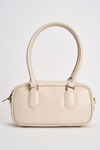 Borsa donna a spalla panna - 6