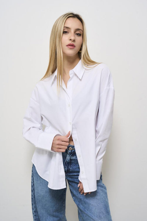 Camicia donna bianca