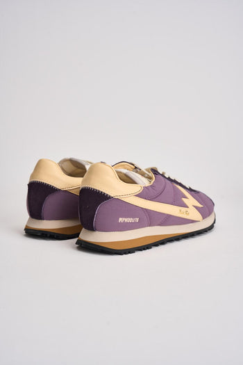 Sneakers donna lilla e avorio - 4