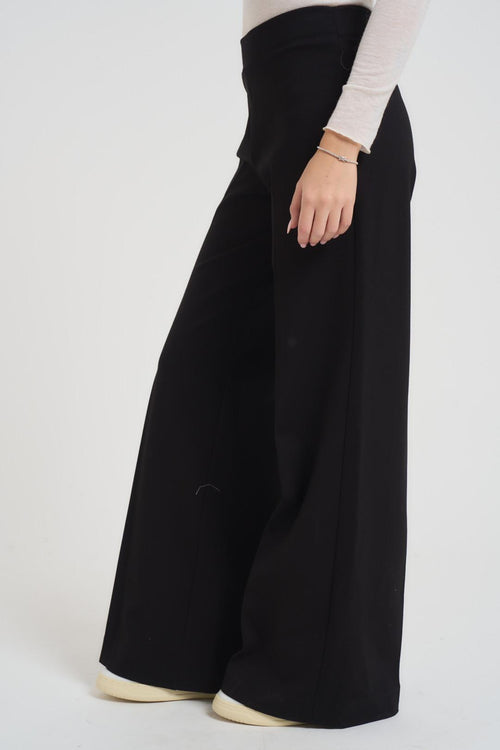 Pantalone donna a palazzo nero - 2