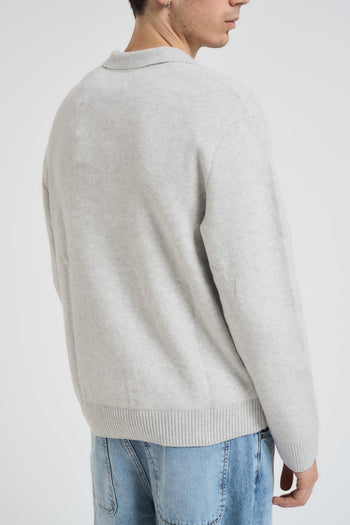 Polo uomo grigia chiara - 4