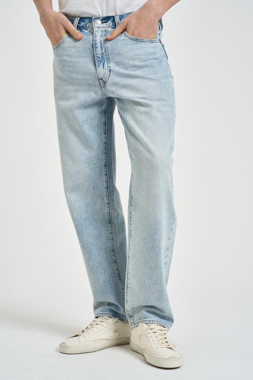 Jeans uomo 568 in denim chiaro