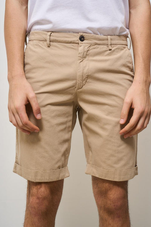 Bermuda uomo beige