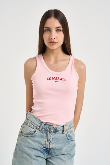 Set camicia e top donna rosa - 3