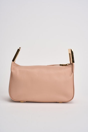 Borsa donna hobo piccola rosa - 5